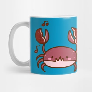 Musical Red Crab Mug